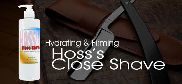 Hoss' Close Shave Shaving Cream
